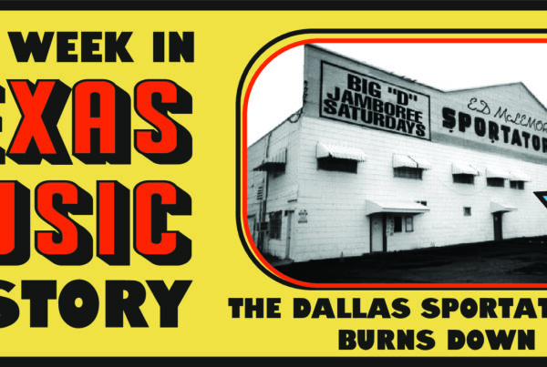 This week in Texas music history: The Dallas Sportatorium Burns