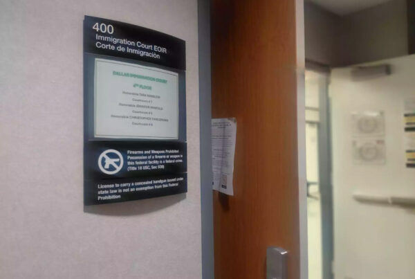 Volunteer observers are ‘staying vigilant’ as Dallas immigration court arrests continue