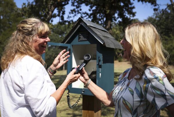 This old rotary phone in Arlington helps mourners feel connected to their loved ones again