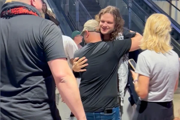 Austin activist Greg Stoker is back home after being detained in an Israeli prison