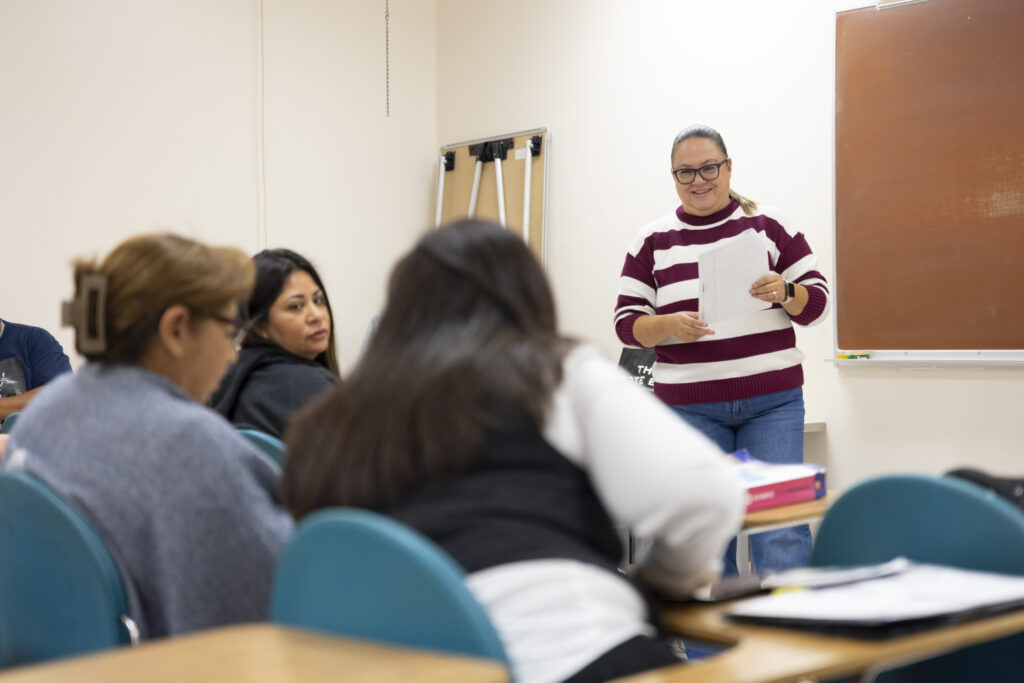 A Mexican government-backed program is filling in adult education gaps in the US