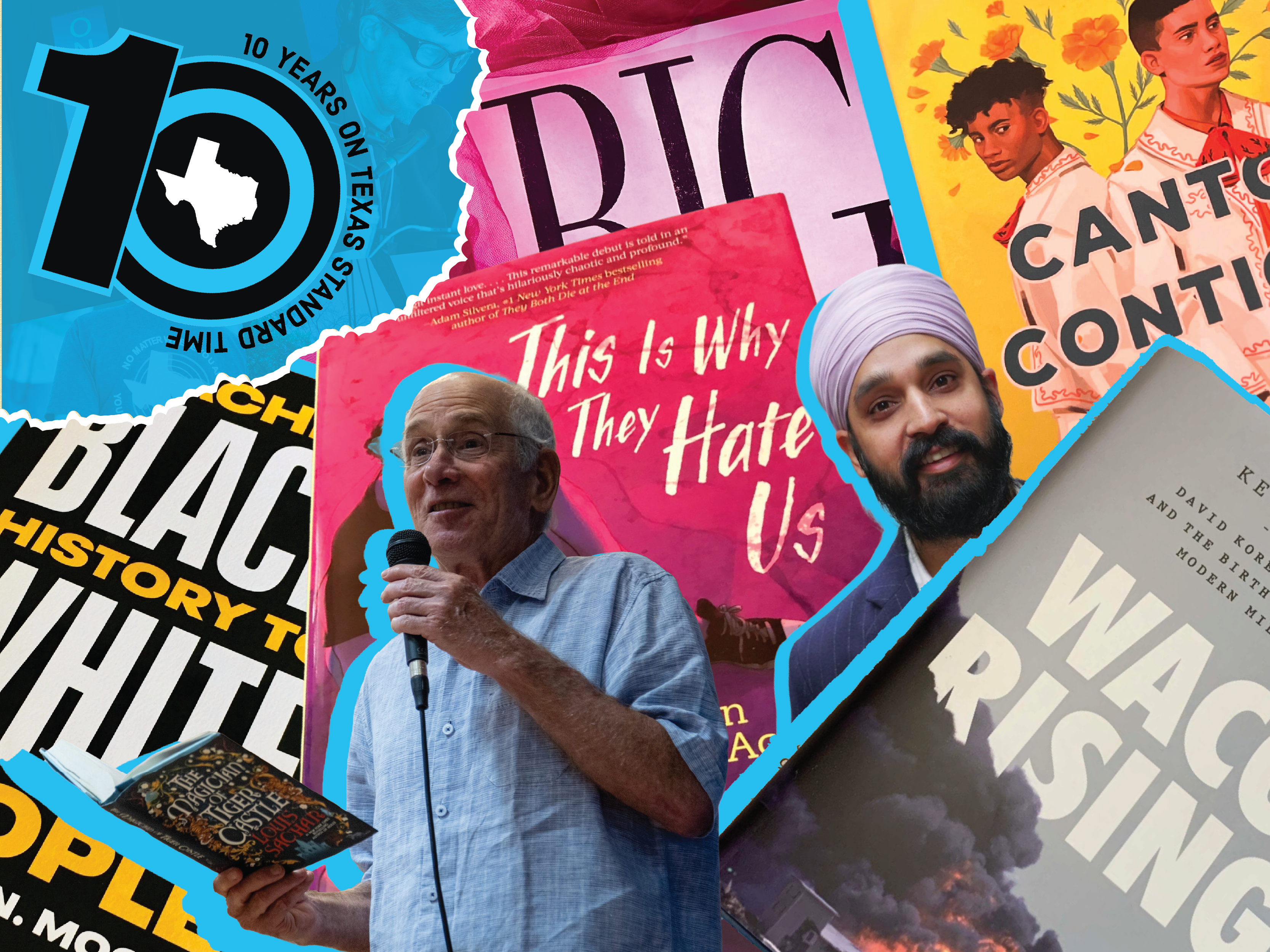 Turning the page on 10 years of great Texas Standard book interviews