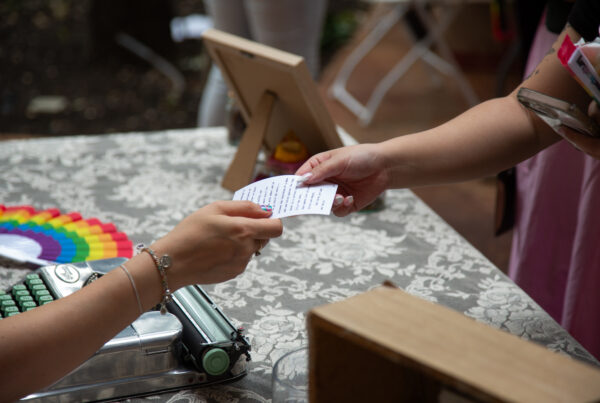 Typewriter Rodeo: Poem Poem (for Becca)