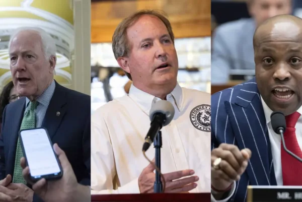 Sen. John Cornyn battles for political life in GOP primary contest with AG Ken Paxton, US Rep. Wesley Hunt