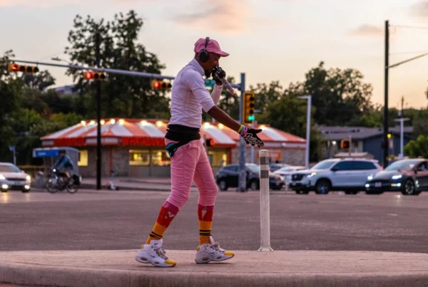 Who’s the guy who dances at an Austin street corner?
