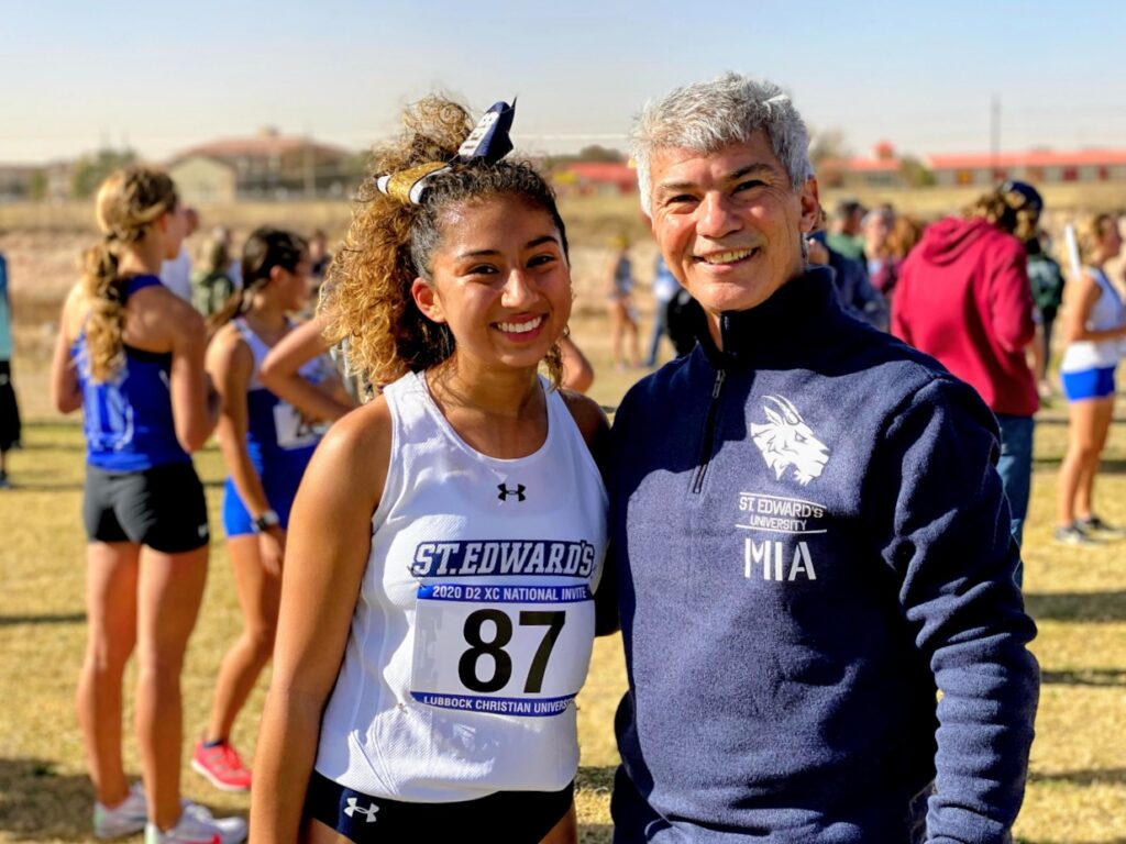 Texas grandfather and granddaughter achieve potential Boston Marathon first