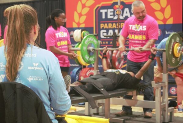 Competitors with physical and visual disabilities participate in annual Texas Parasport Games